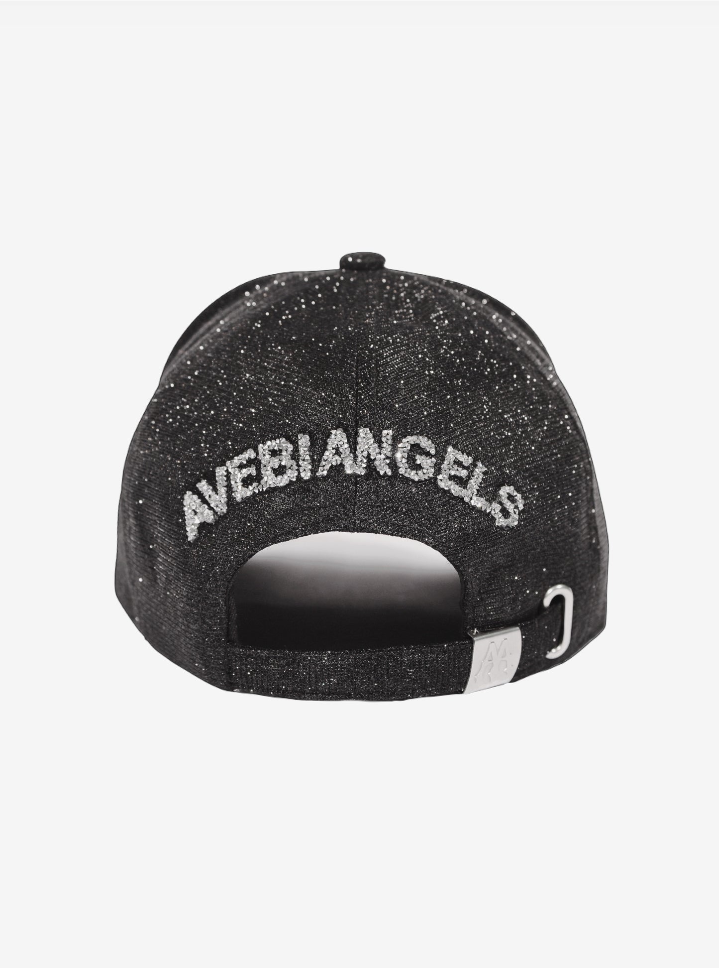 BLACK GLITTER CAP