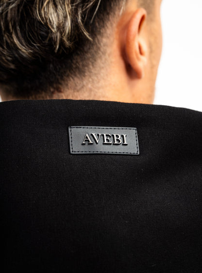 BLACK CRYSTAL HOODIE