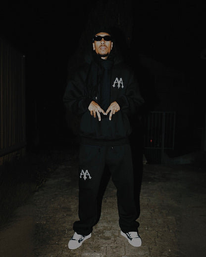 SILVER CRYSTAL PANTS