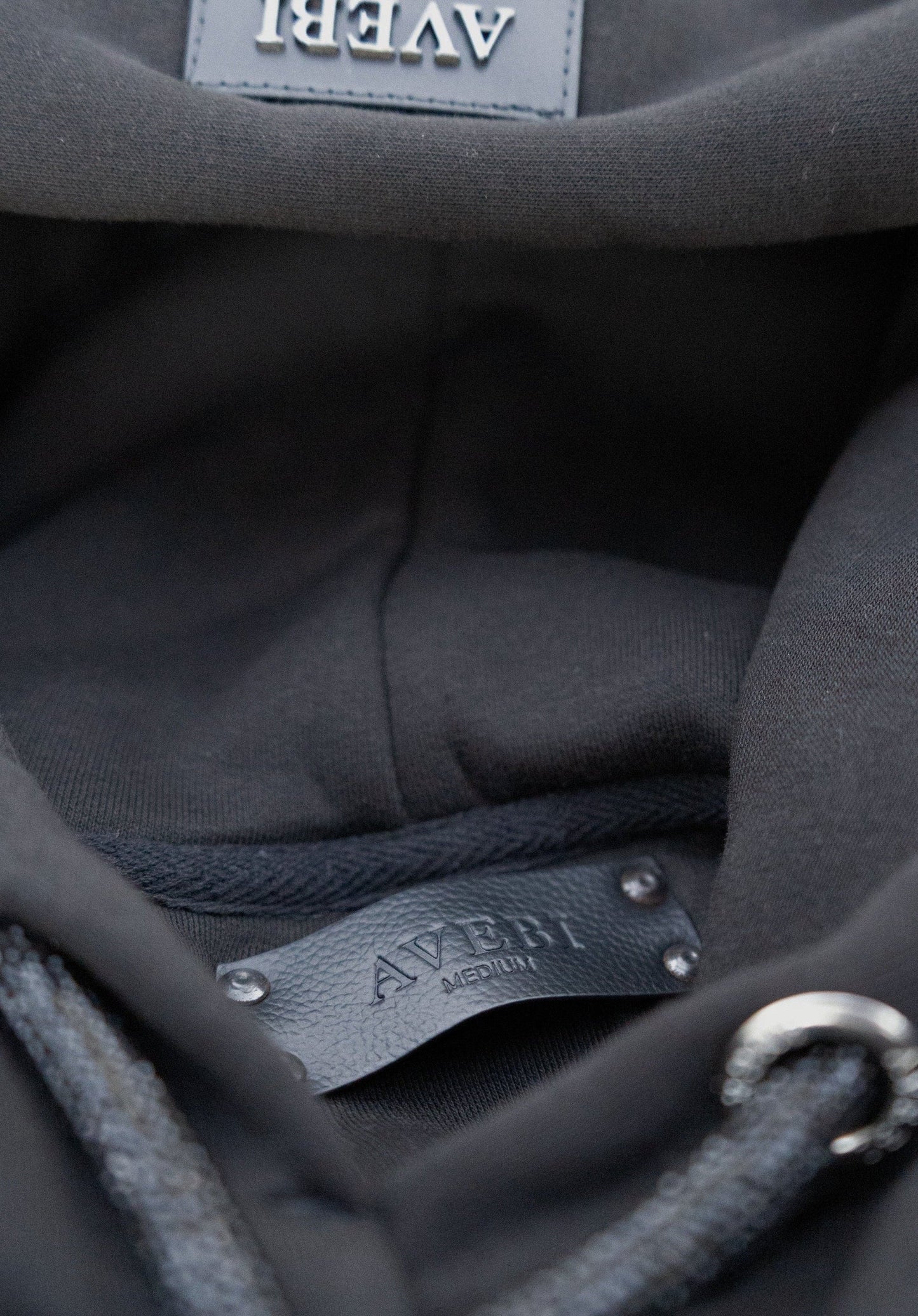 BLACK CRYSTAL HOODIE