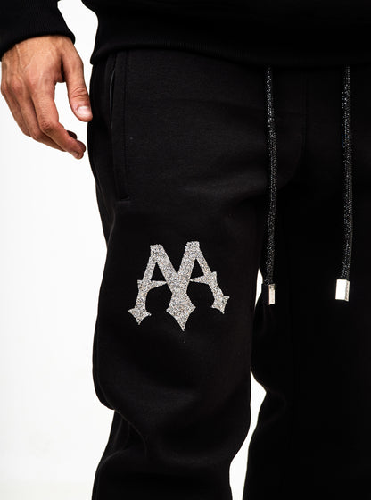 SILVER CRYSTAL PANTS