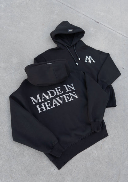 SILVER CRYSTAL HOODIE