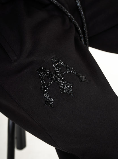 BLACK CRYSTAL PANTS